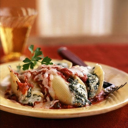 Four Cheese Stuffed Shells