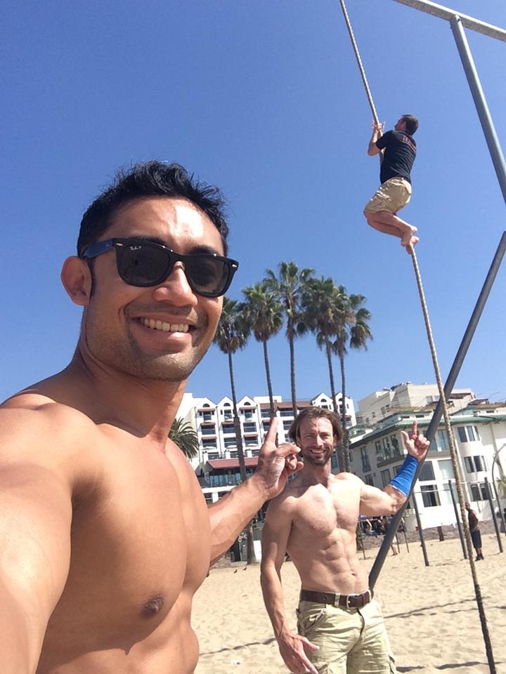 Rope Climb Muscle Beach