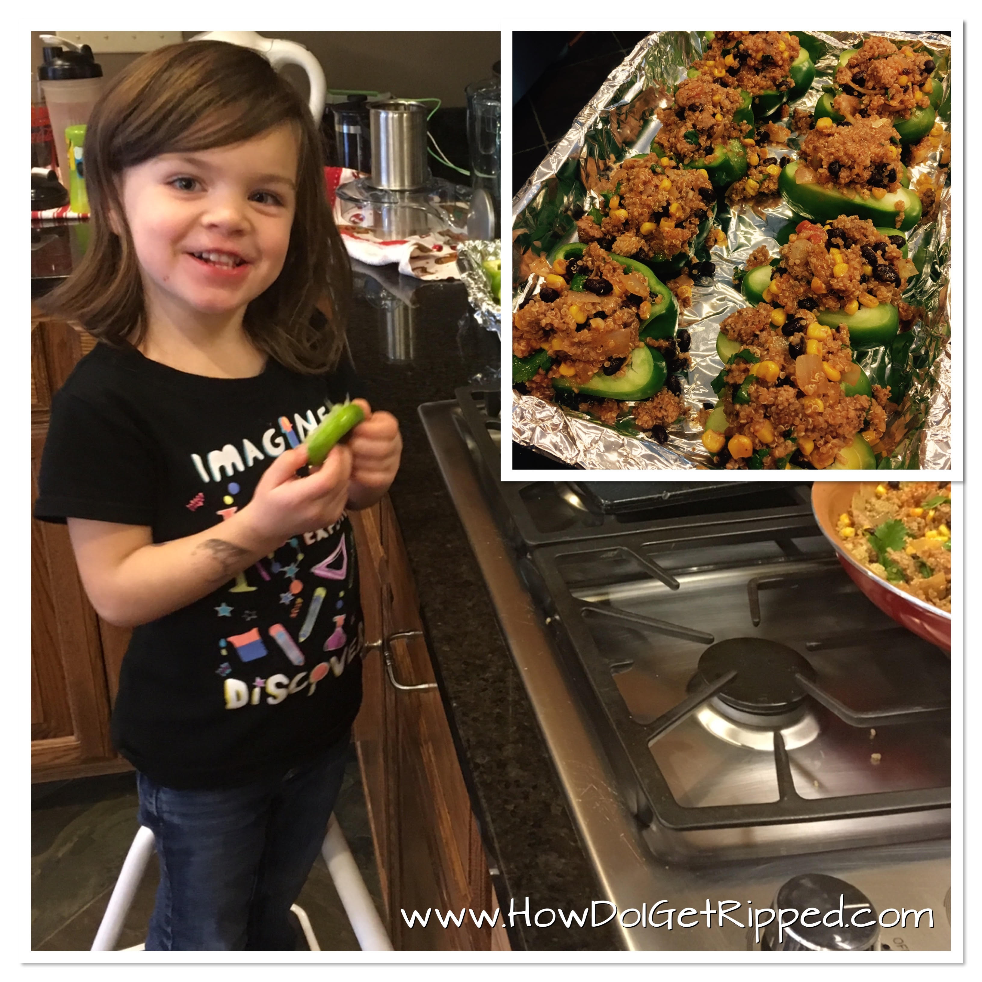 Kid Approved Stuffed Peppers