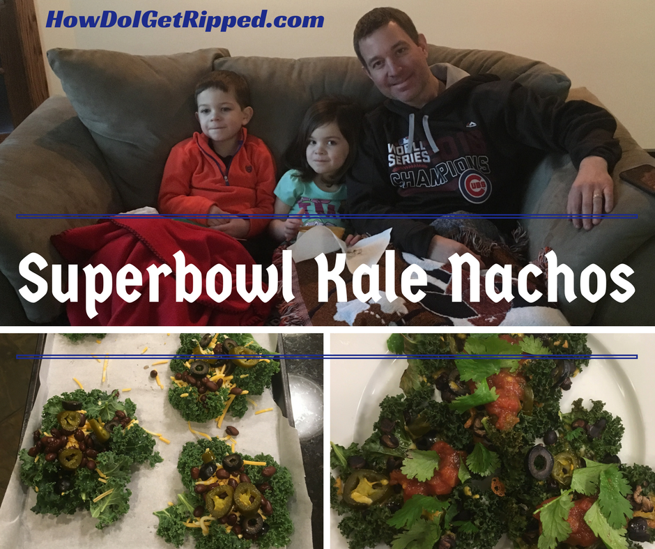 Superbowl Kale Nachos