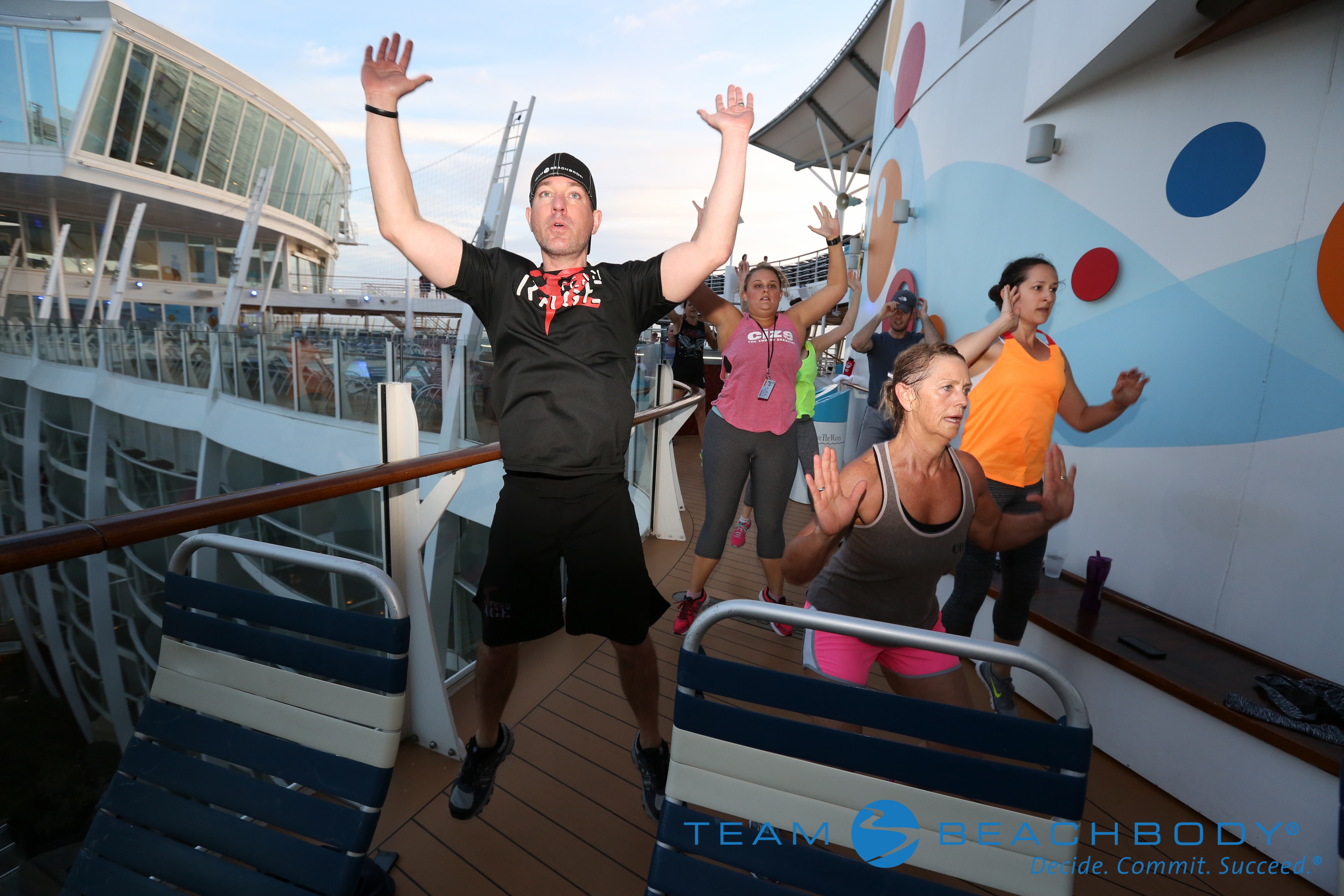 Mike 22 Minute Hard Corps Workout S.S. Beachbody Cruise