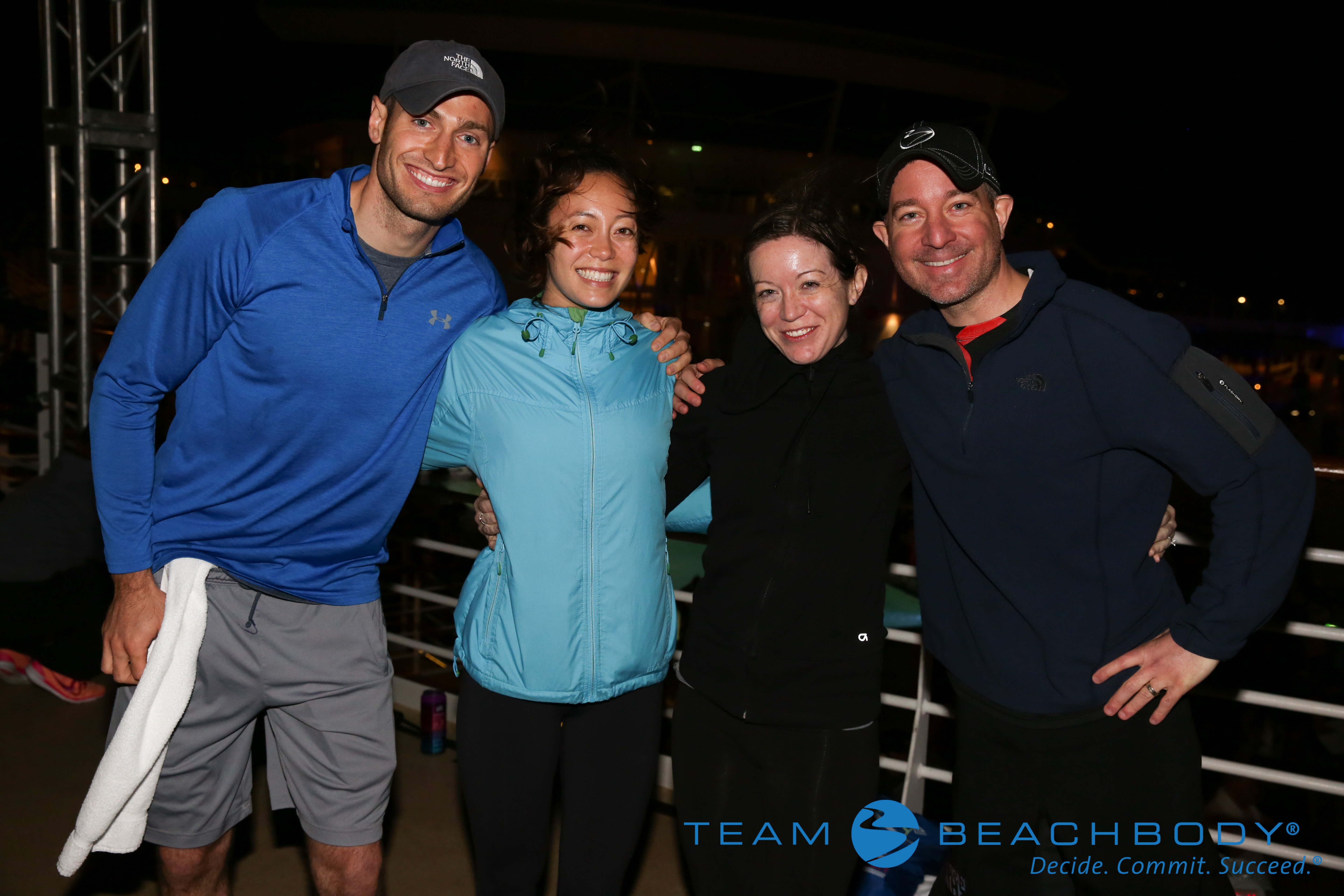 TEAM RAGE Members S.S. Beachbody Cruise