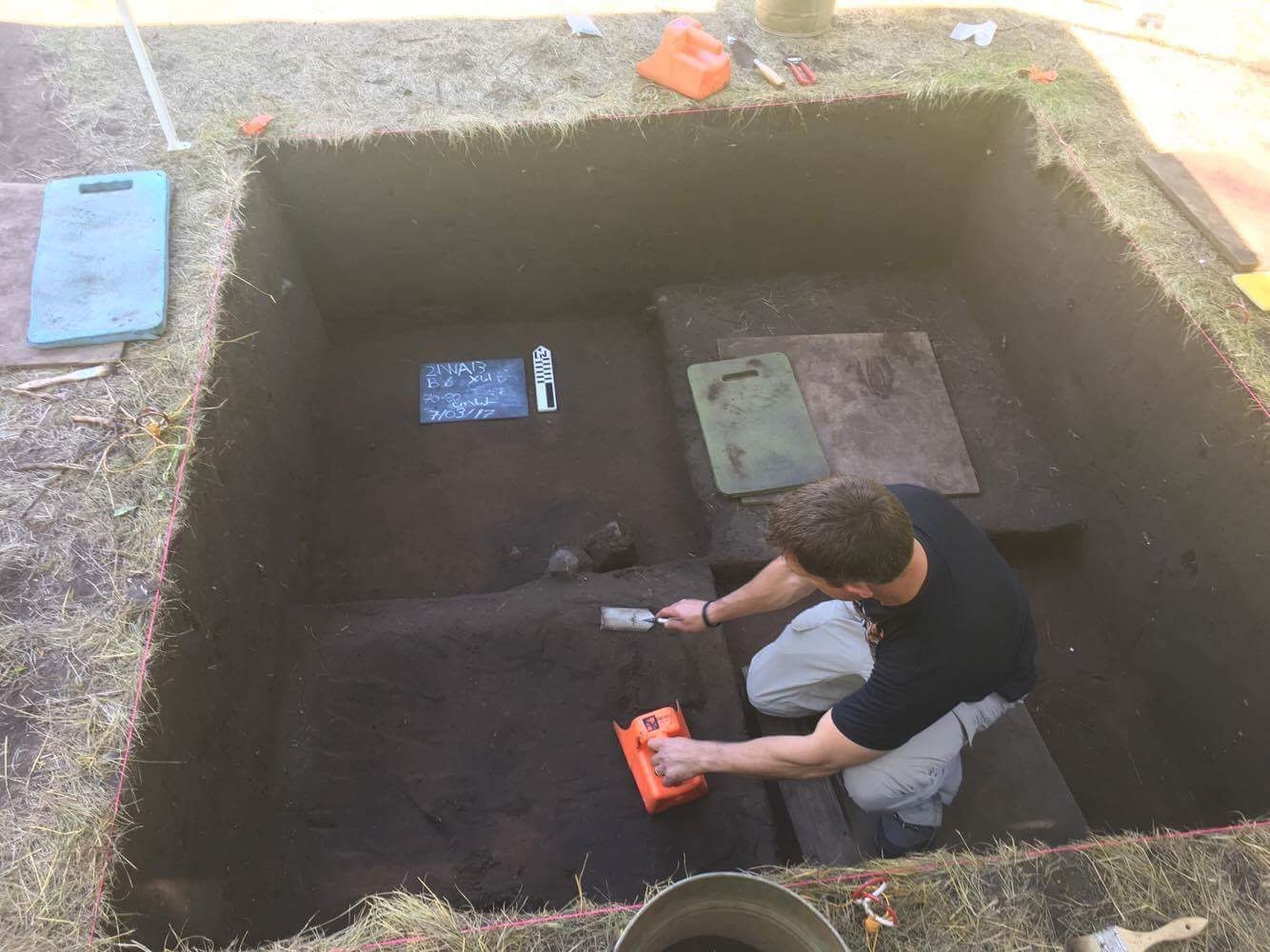 Mike Archaeology Dig Excavation