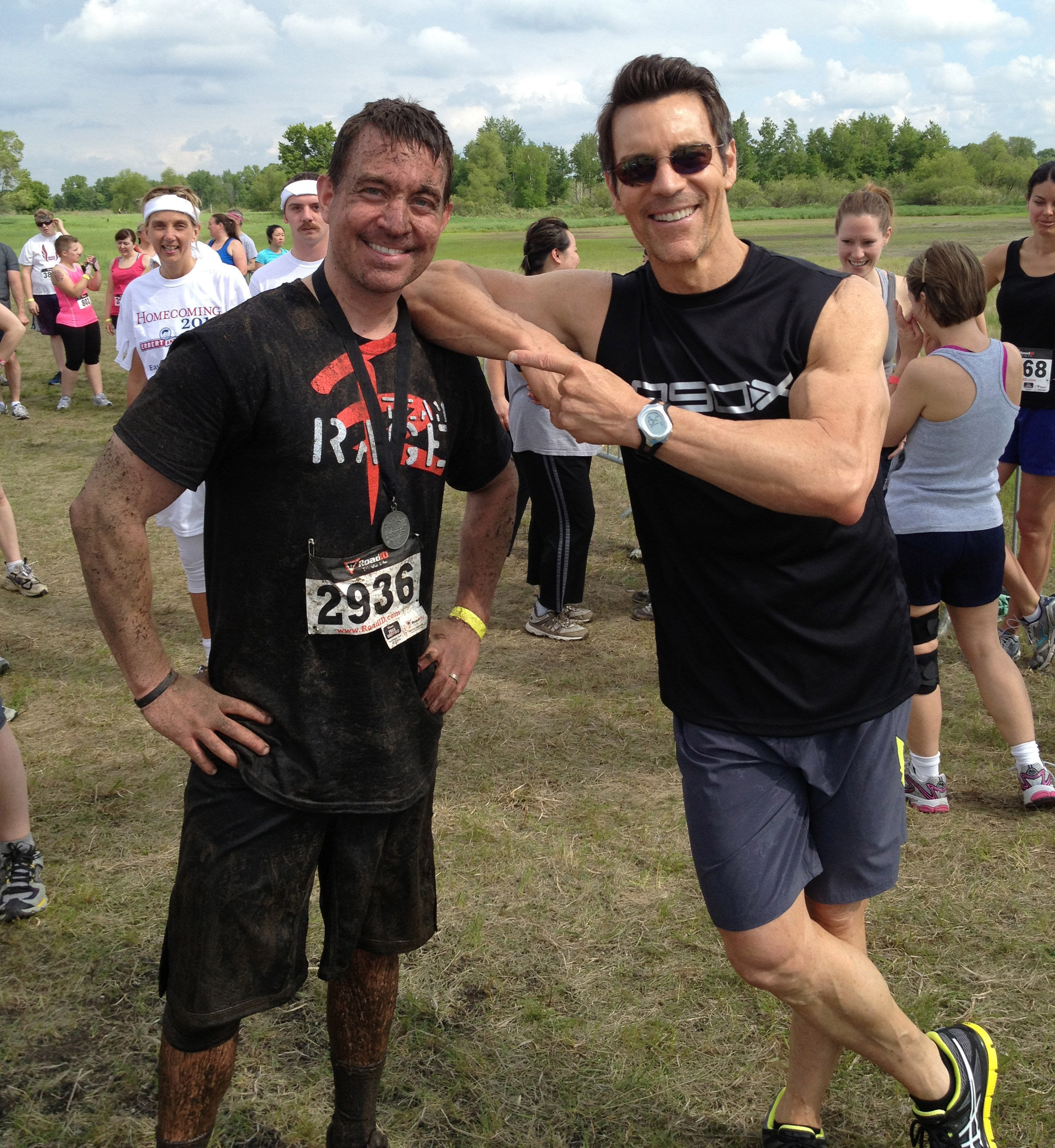 Mike and Tony Horton Mud Games