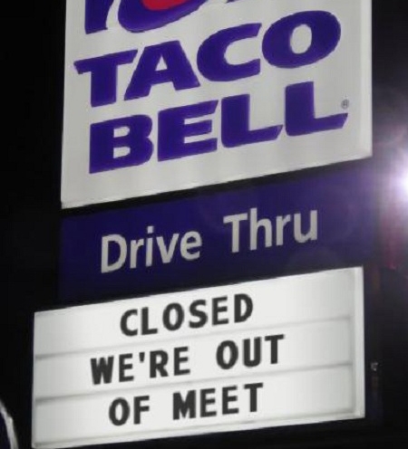 Taco Bell Sign