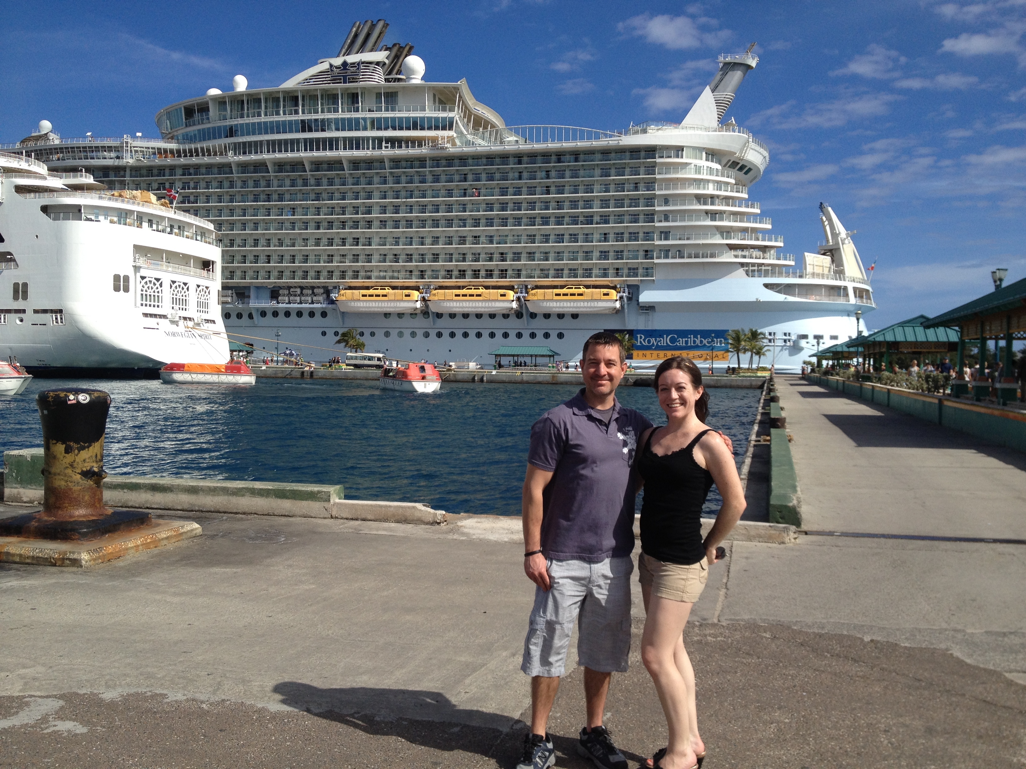 Mike and Julia S.S. Beachbody Cruise Bahamas