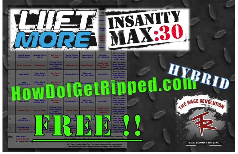 Free Liift More Insanity Max 30 Hybrid